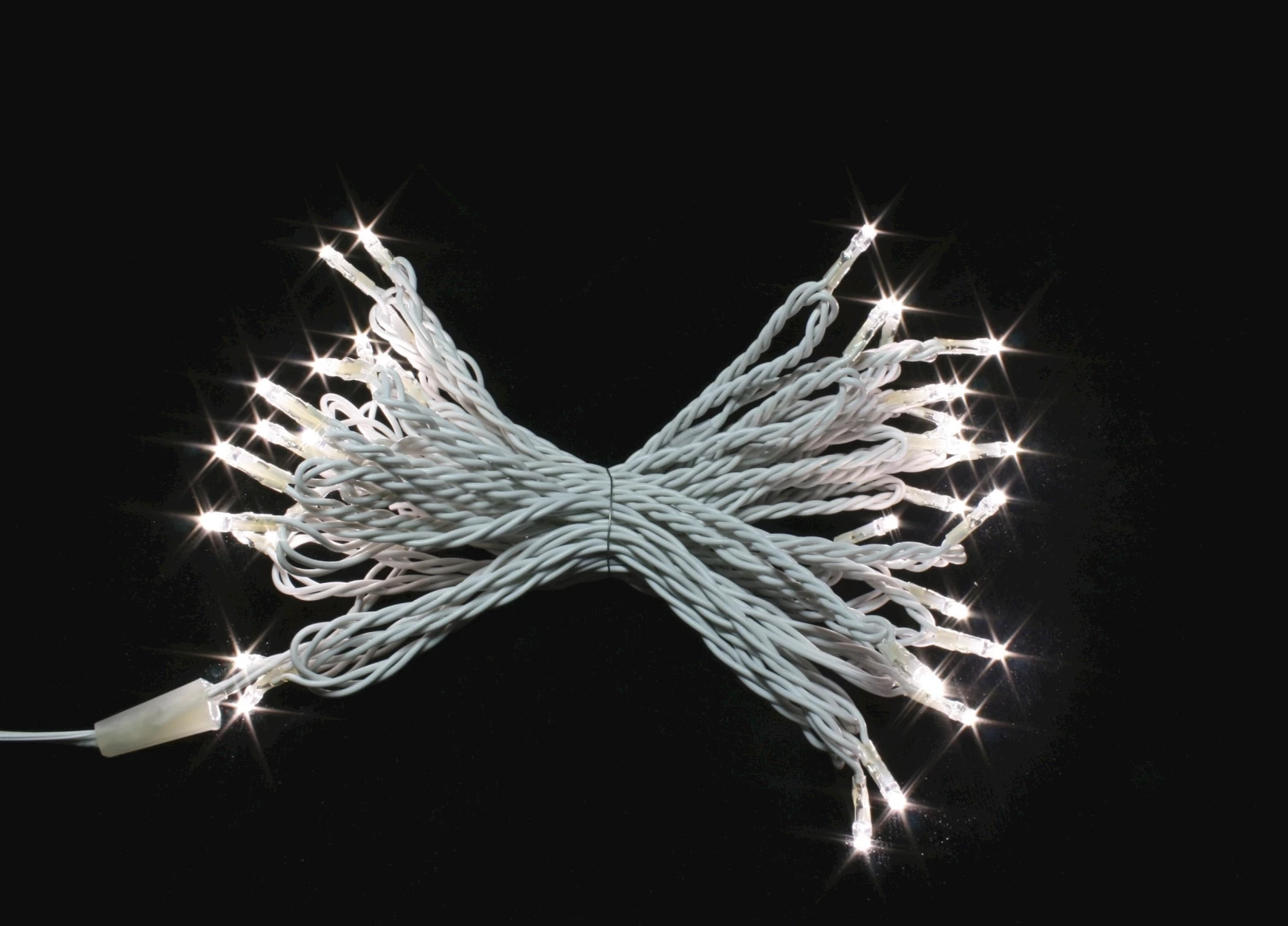 Lichterkette Weiss Kugeln 2025 Daffy Muffin