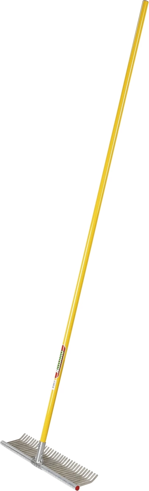 Rasenrechen Alu 190 cm, 32 Zinken