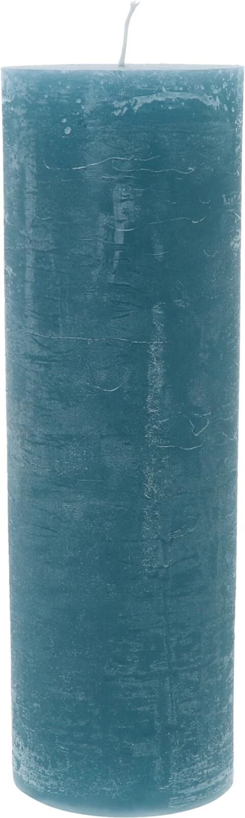 Bougie cyl. rustique 8x25 bleu