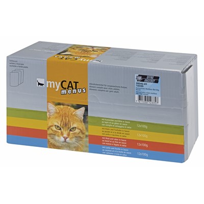 Aliment pour chats multibox 48×100g