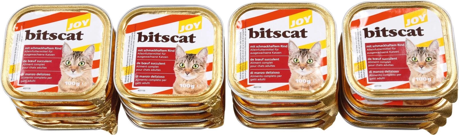 Katzenfutter Rind Joy 16 × 100 g