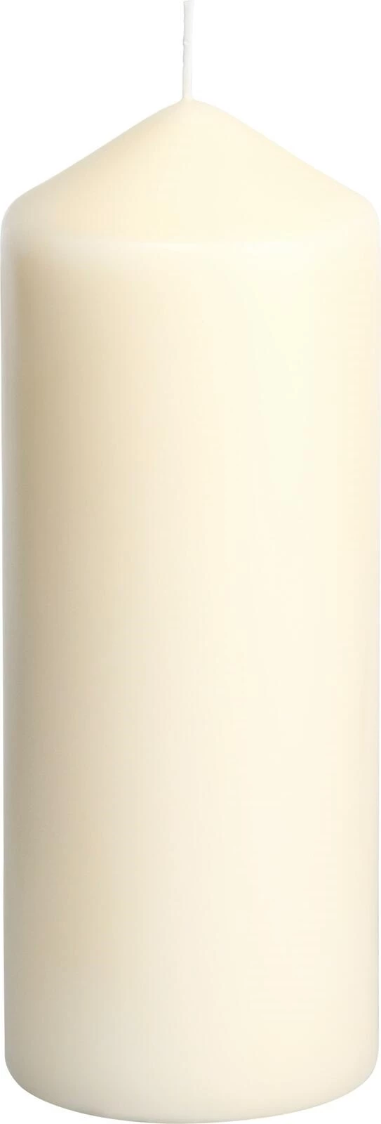 Zylinderkerze 9,2 × 25 cm écru