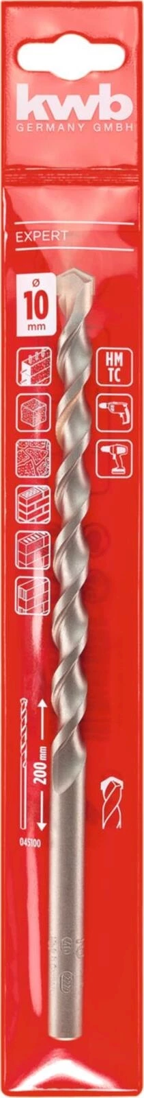 Betonbohrer 10×200 HM