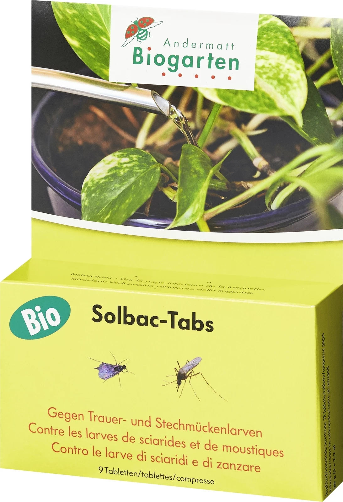 Tabs gegen Trauermücken Solbac