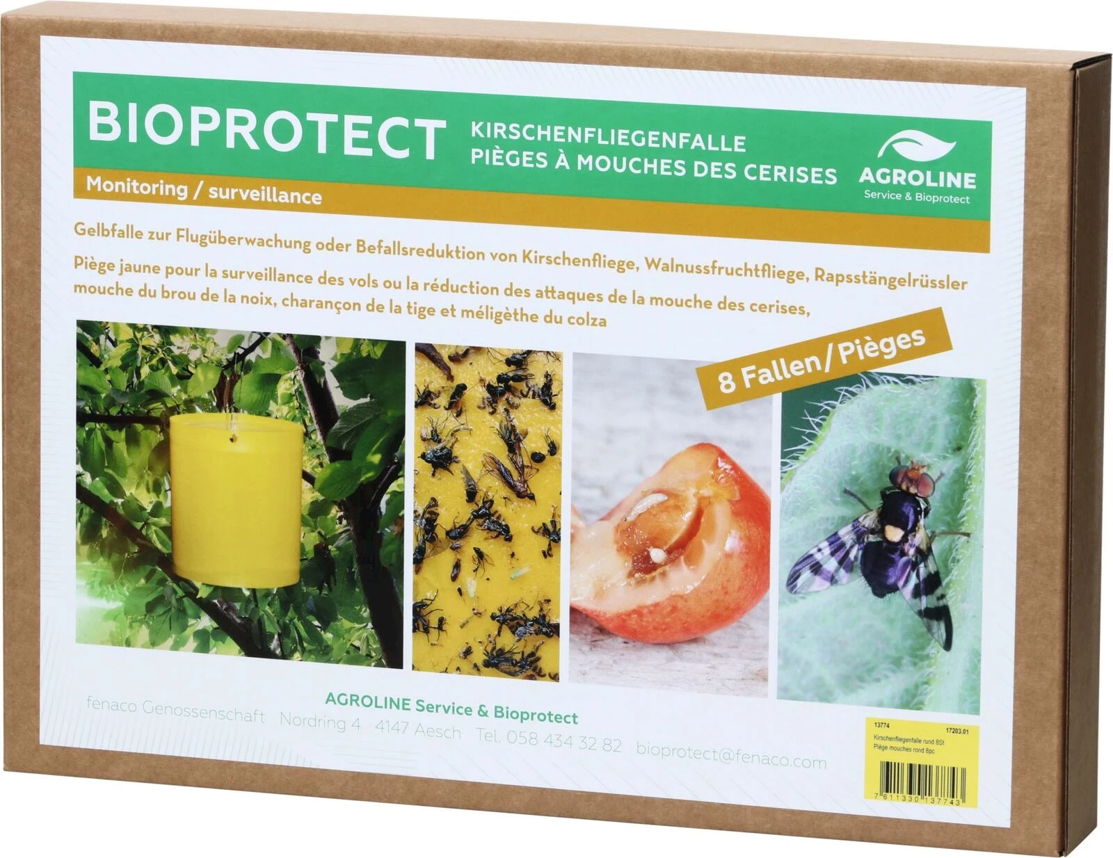 Kirschenfliegenfalle rund 8 Stück