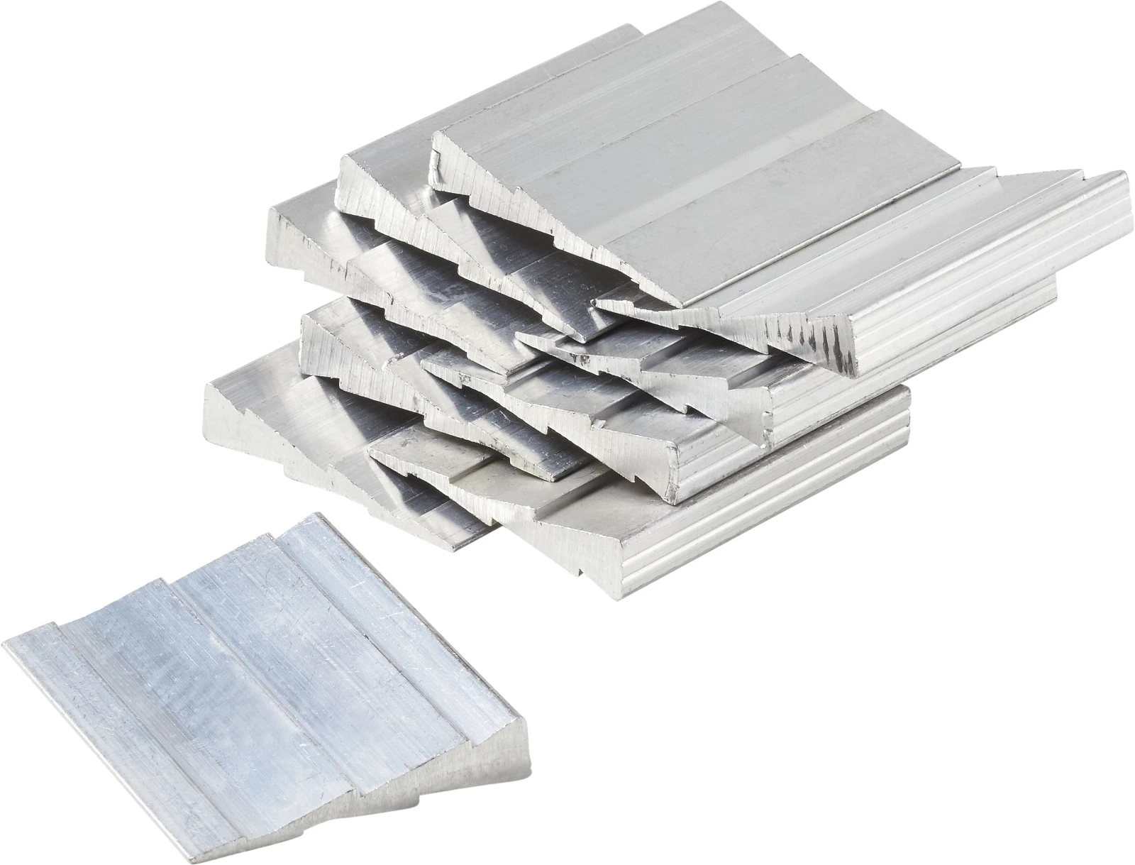 Keile Alu 8 × 40 × 50 mm