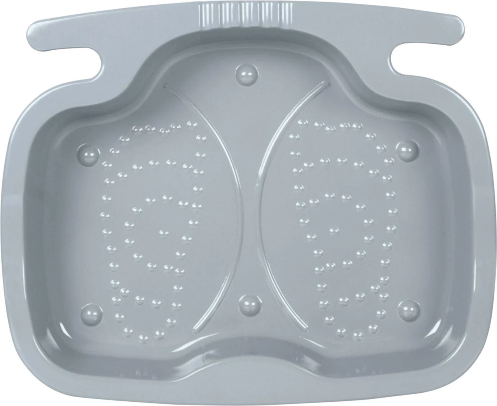 Pédiluve pour pool gris