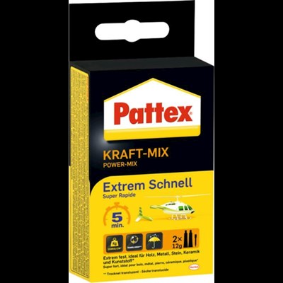 Pattex Kraft-Mix extrêm.rapide 2x12g