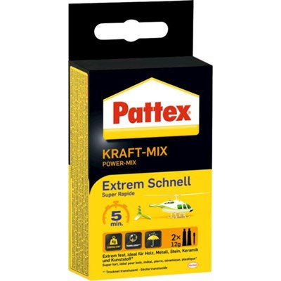 Pattex Kraft-Mix extrêm.rapide 2x12g