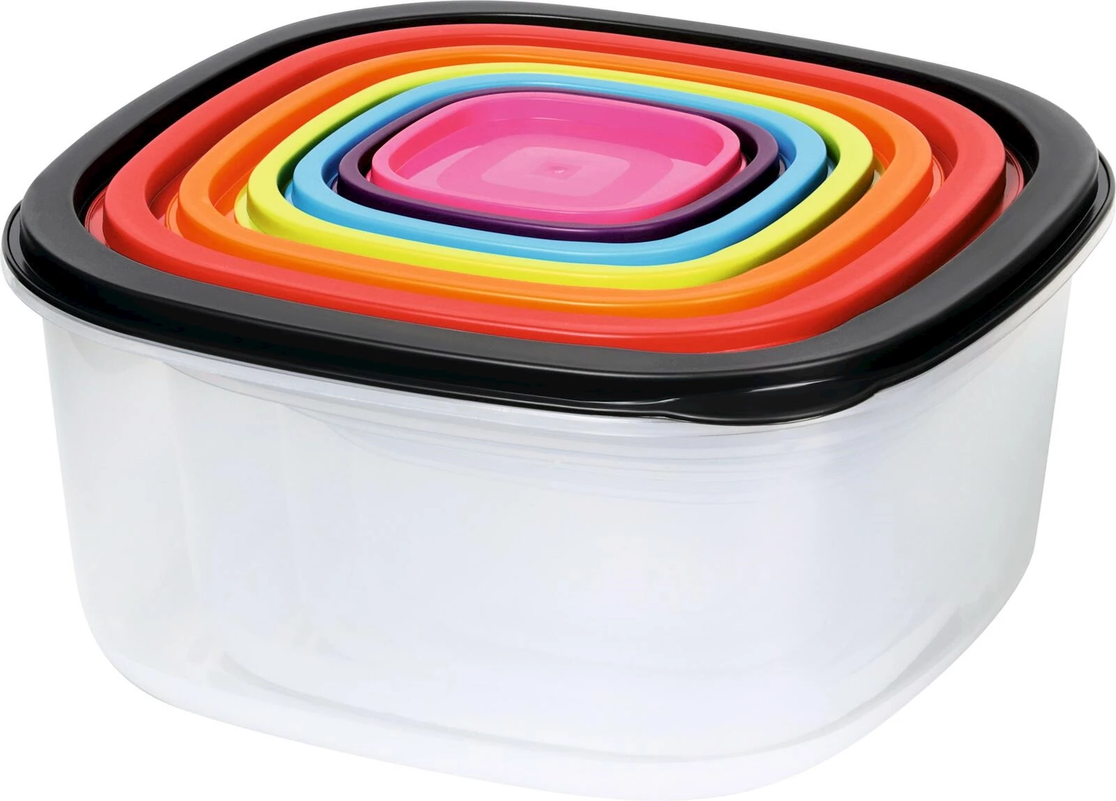 Boîtes de conserve colorées 7 pcs