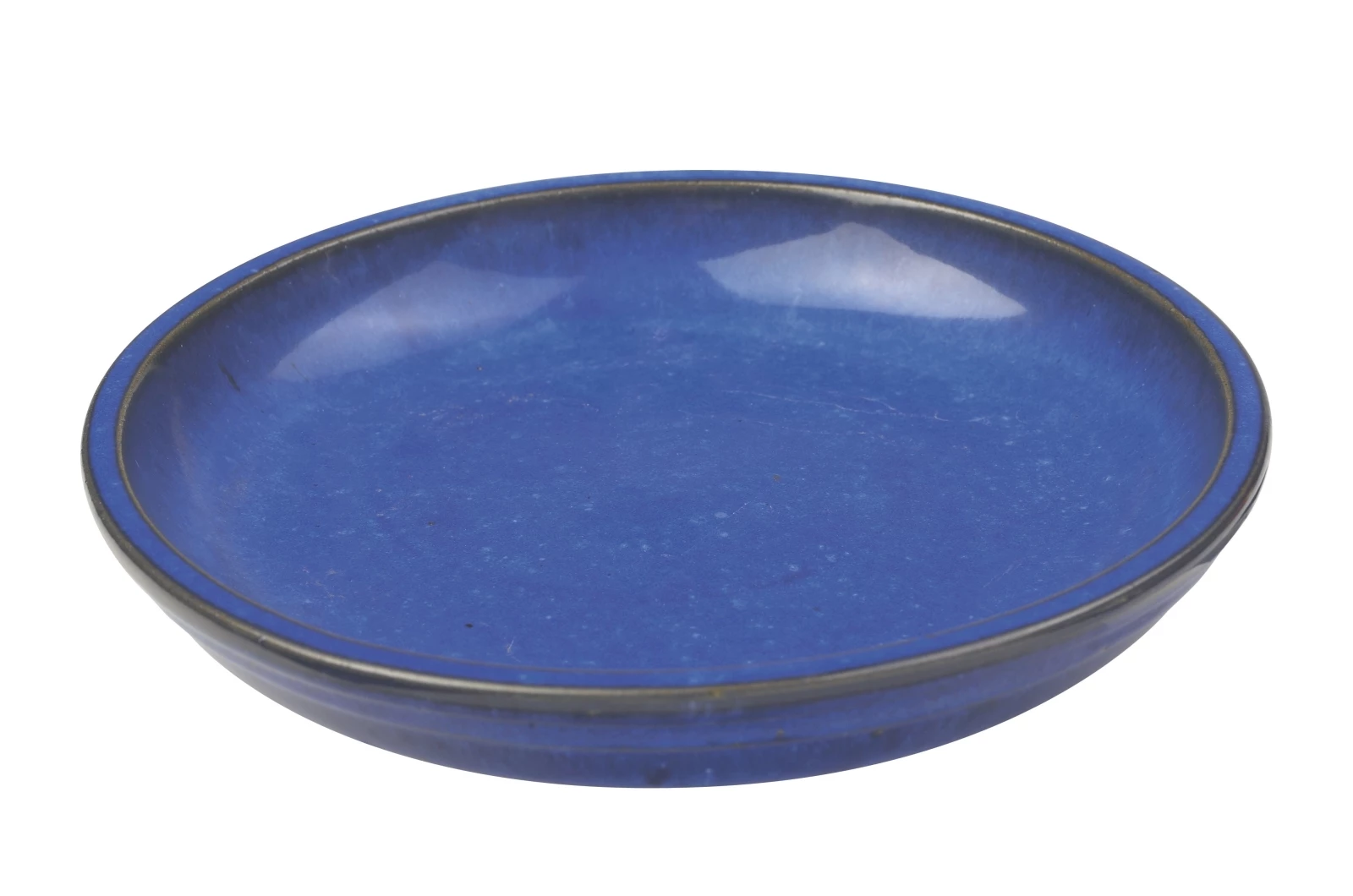 Unterteller blau glasiert 22 cm