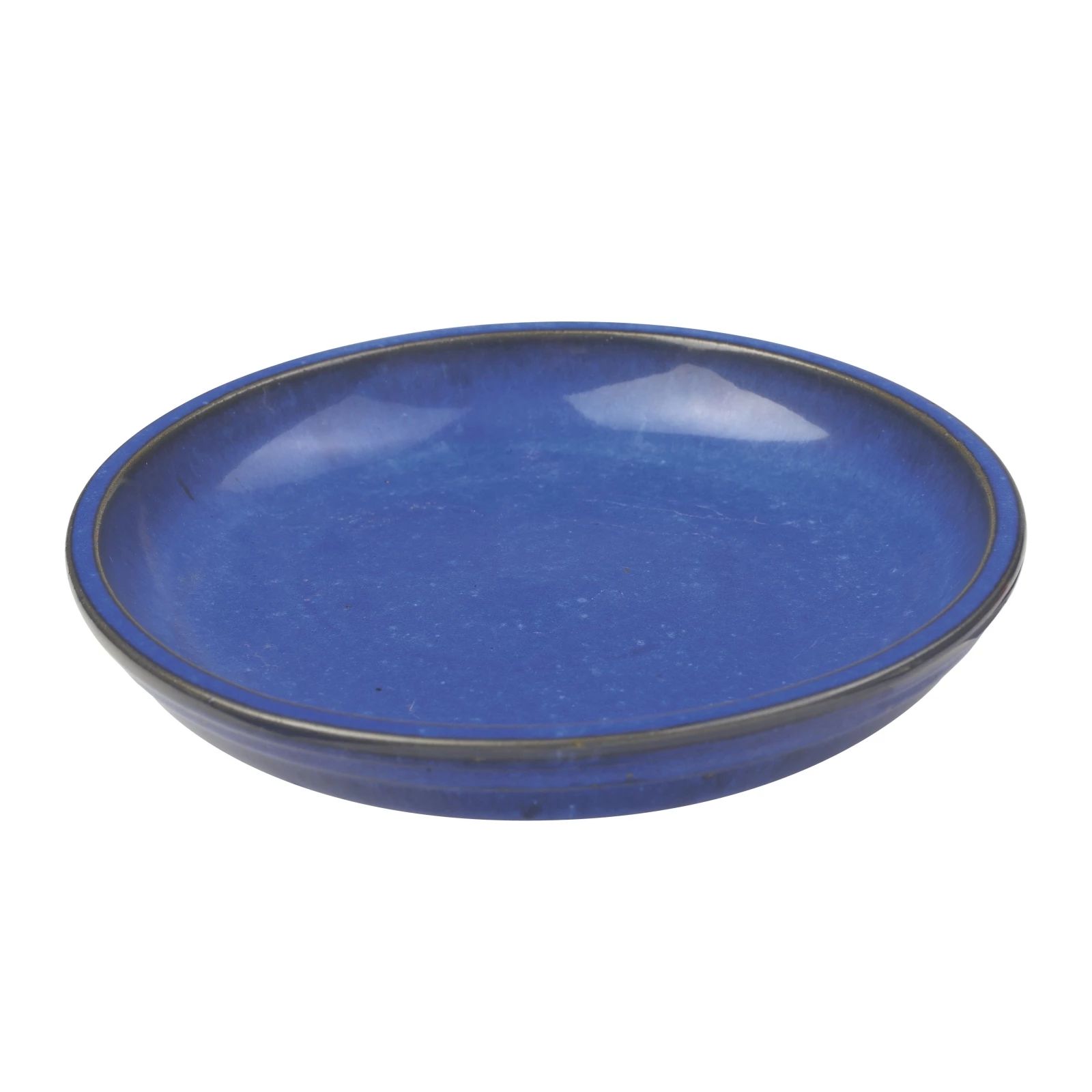 Unterteller blau glasiert 30 cm kaufen - Untersetzer