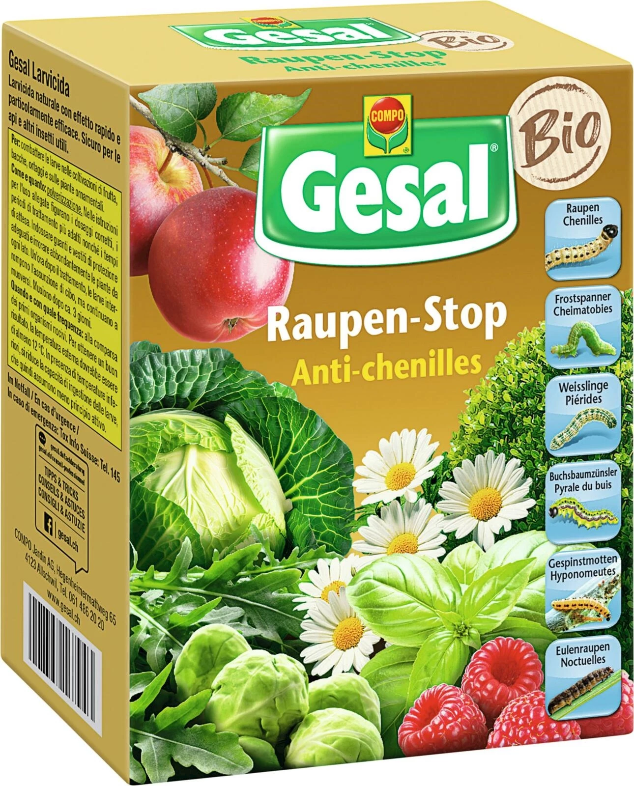 Gesal Raupen Stopp