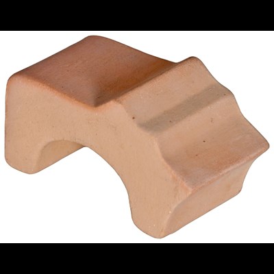 Pied soucoupe terracotta 8×4×4 cm