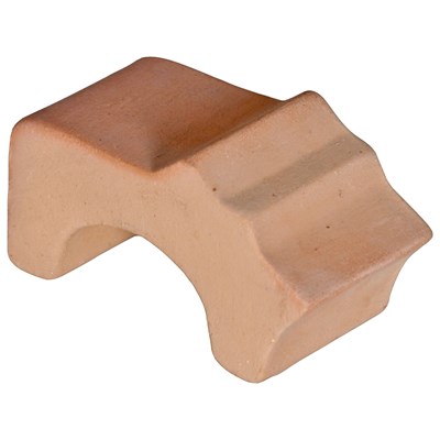 Pied soucoupe terracotta 8×4×4 cm