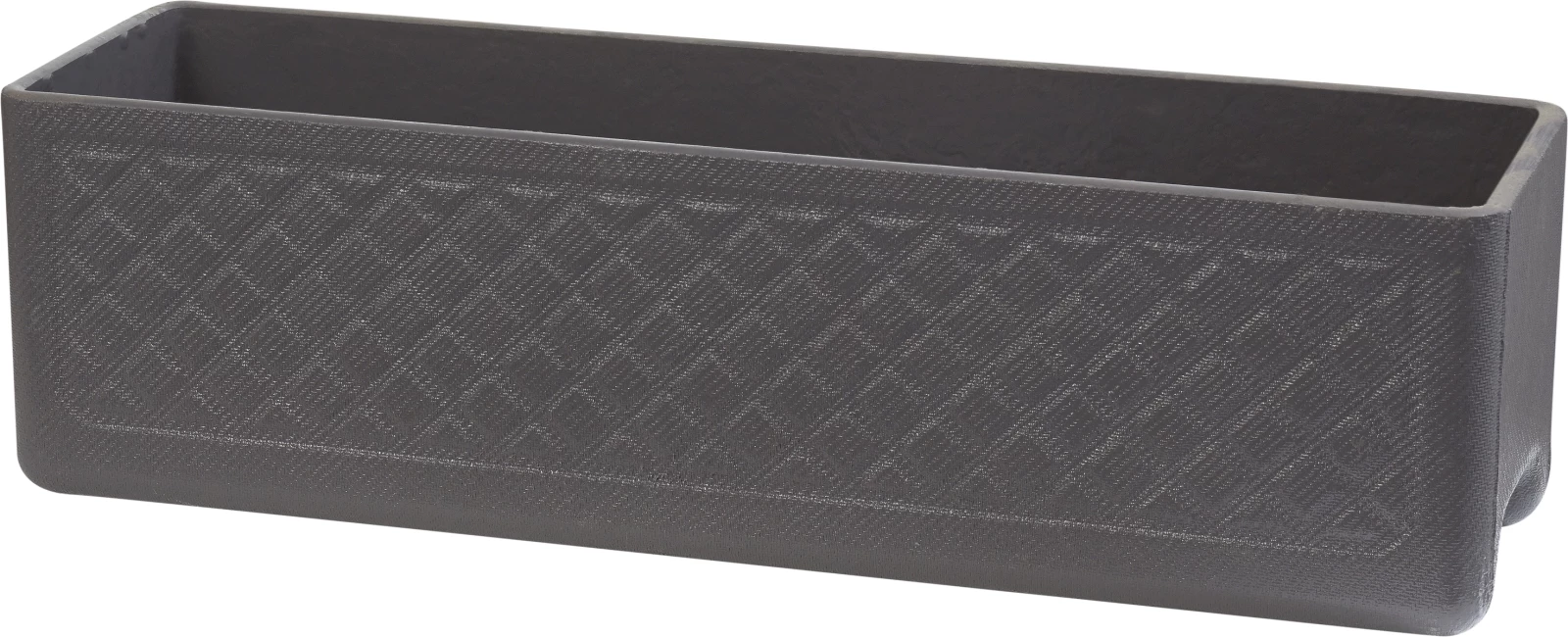 Caissette fleur décor. 60×17cm