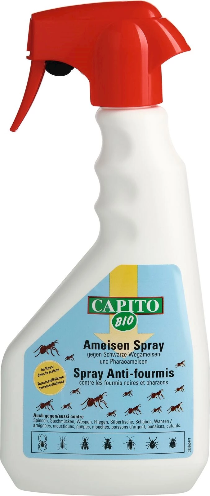 Spray anti-fourmis Bio Capito 500ml