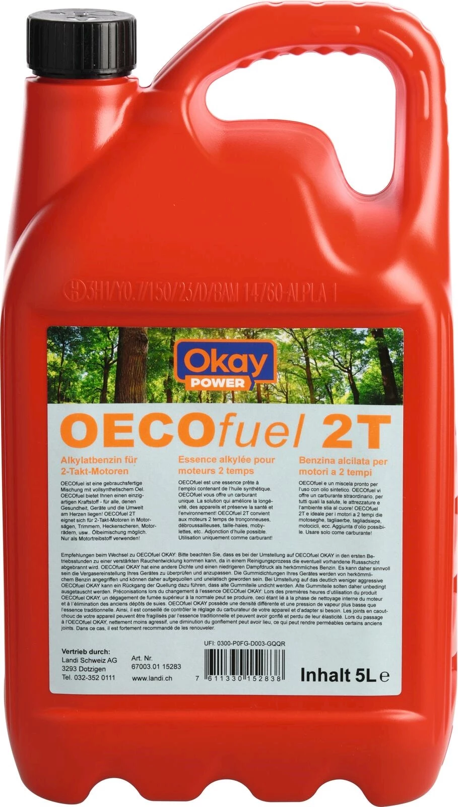 Oecofuel Okay 2 temps 5l
