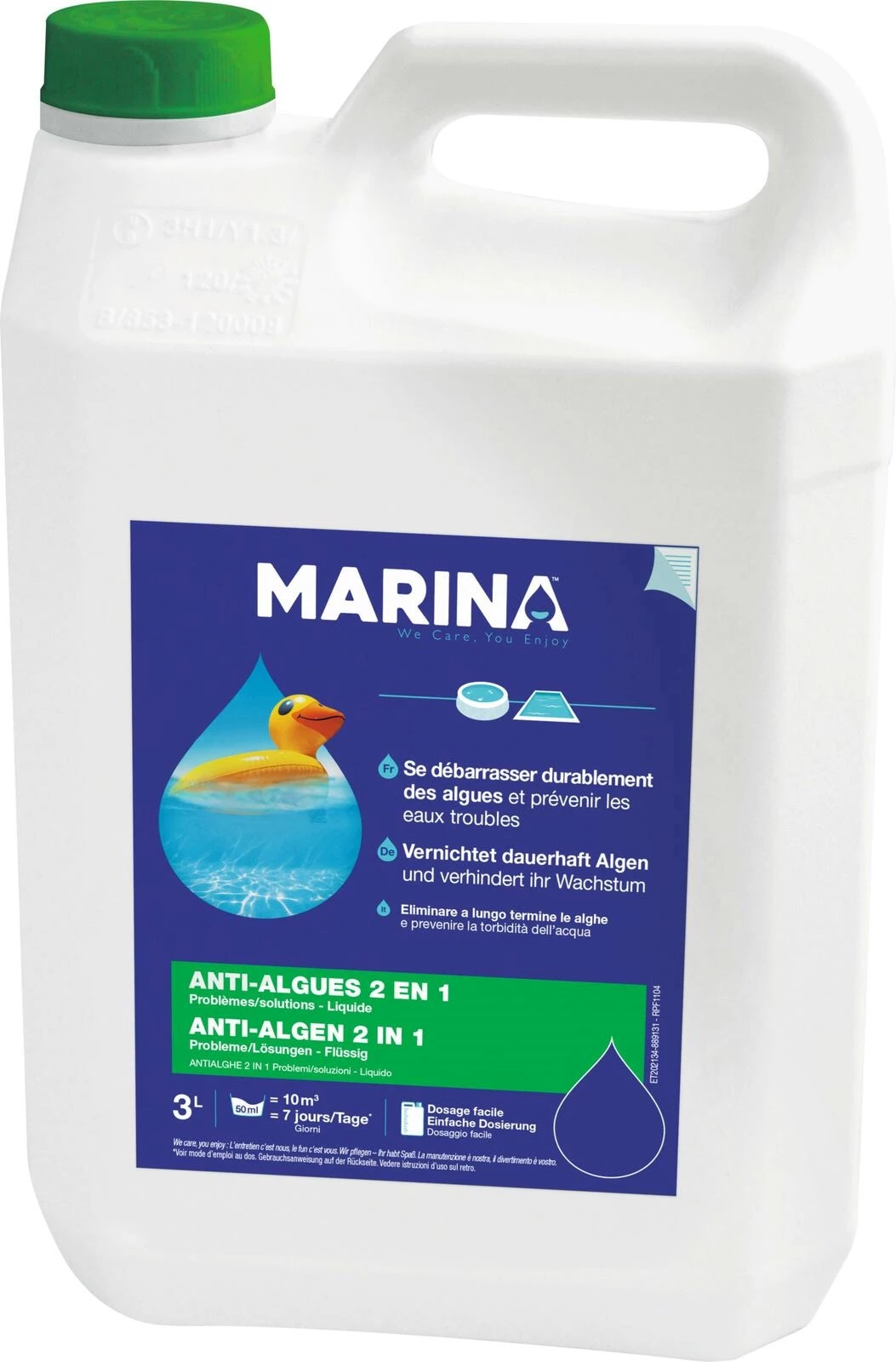 Anti-Algenmittel  2 in 1, 3l