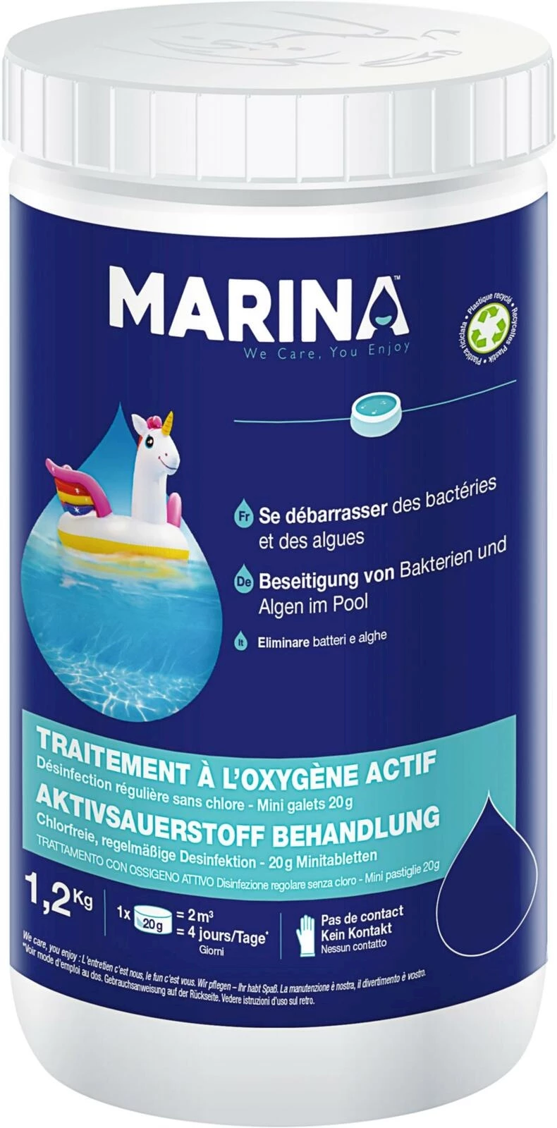 Sauerstofftabletten 20 g/1,2 kg