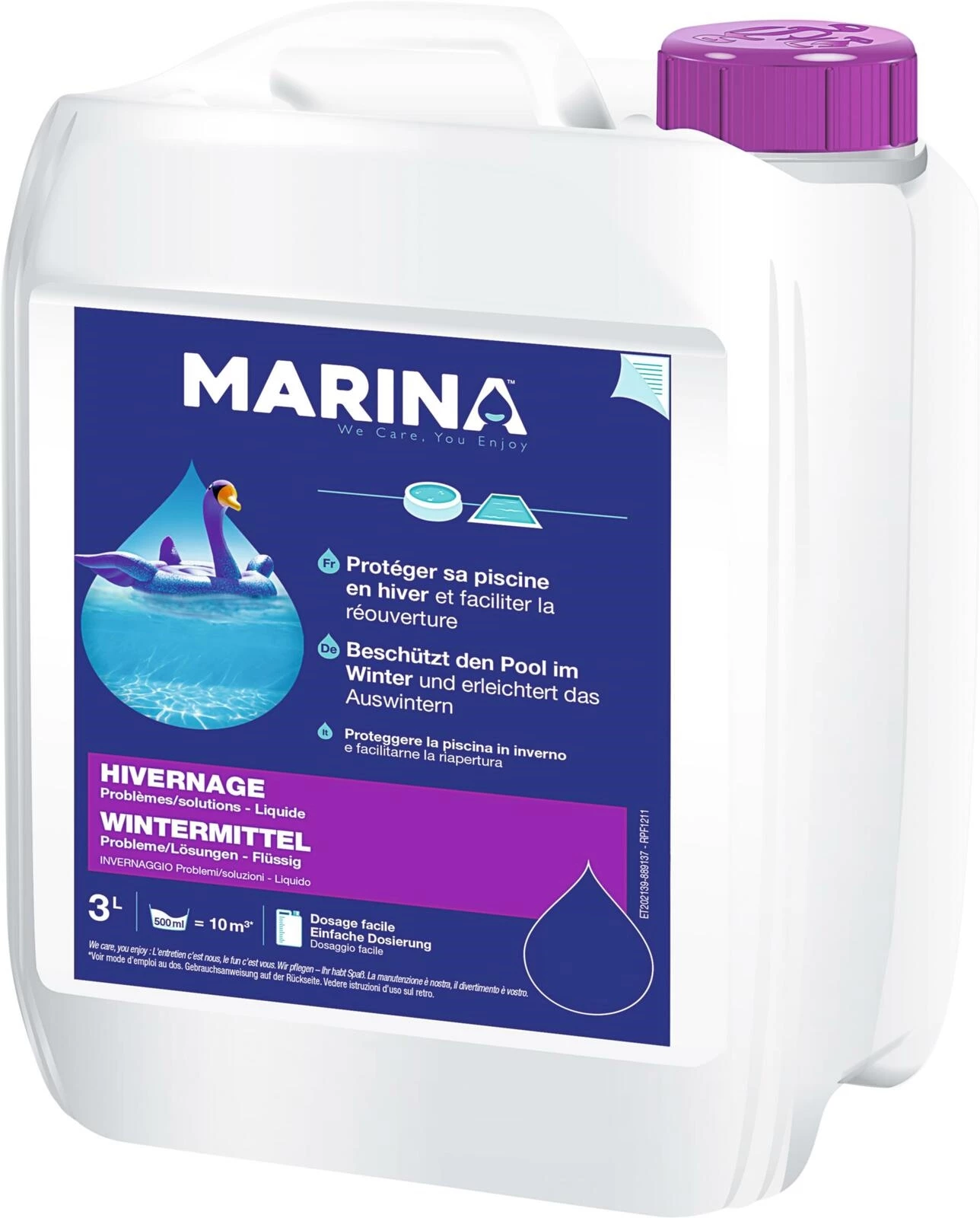 Wintermittel für Pools 3 l