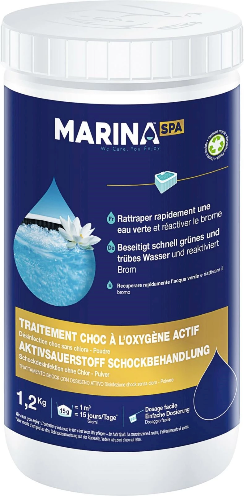 Schock Sauerstoffpulver 1,2 kg