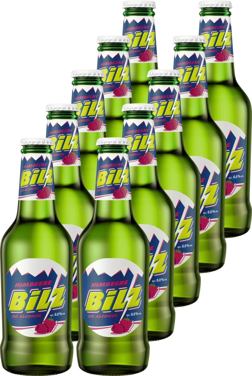 Panaché Bilz Himbeere 10 × 33 cl