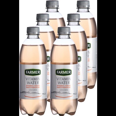 Vitaminwater Farmer Pfirsich 6 × 50cl