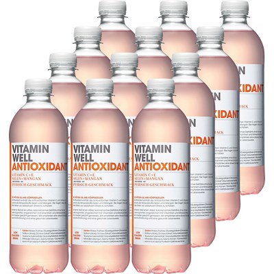 Vitamin Well Antioxidant 12 × 50 cl