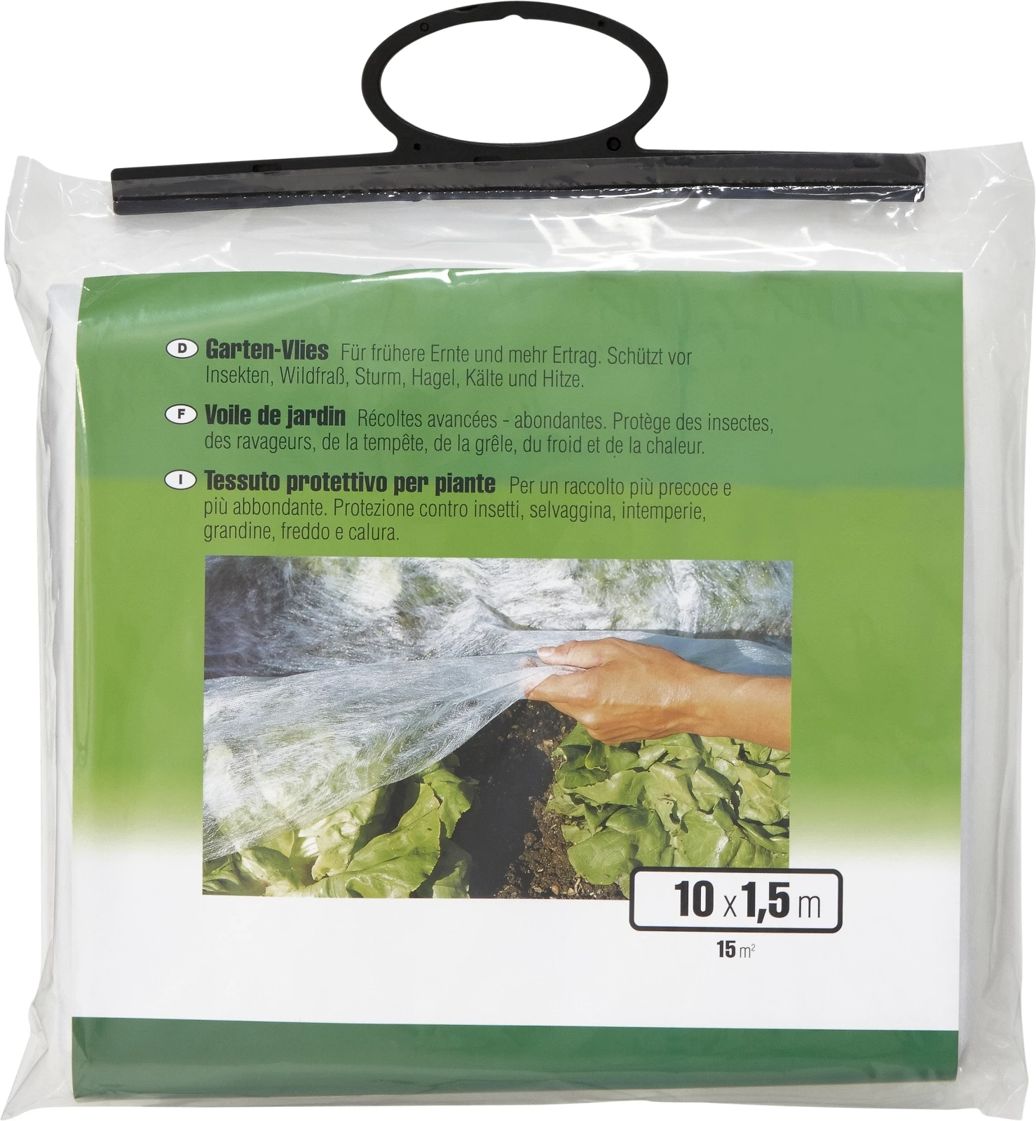 Gartenvlies 1,5 × 10 m, weiss