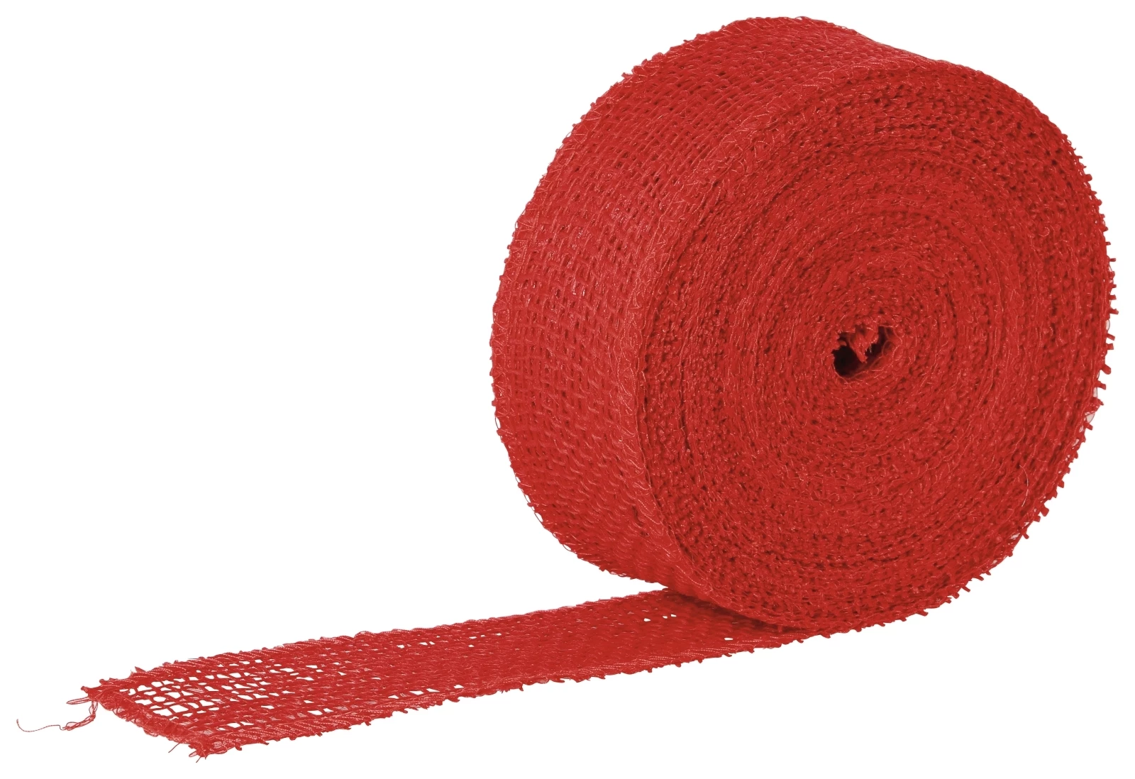 Juteband rot 5 cm × 20 m