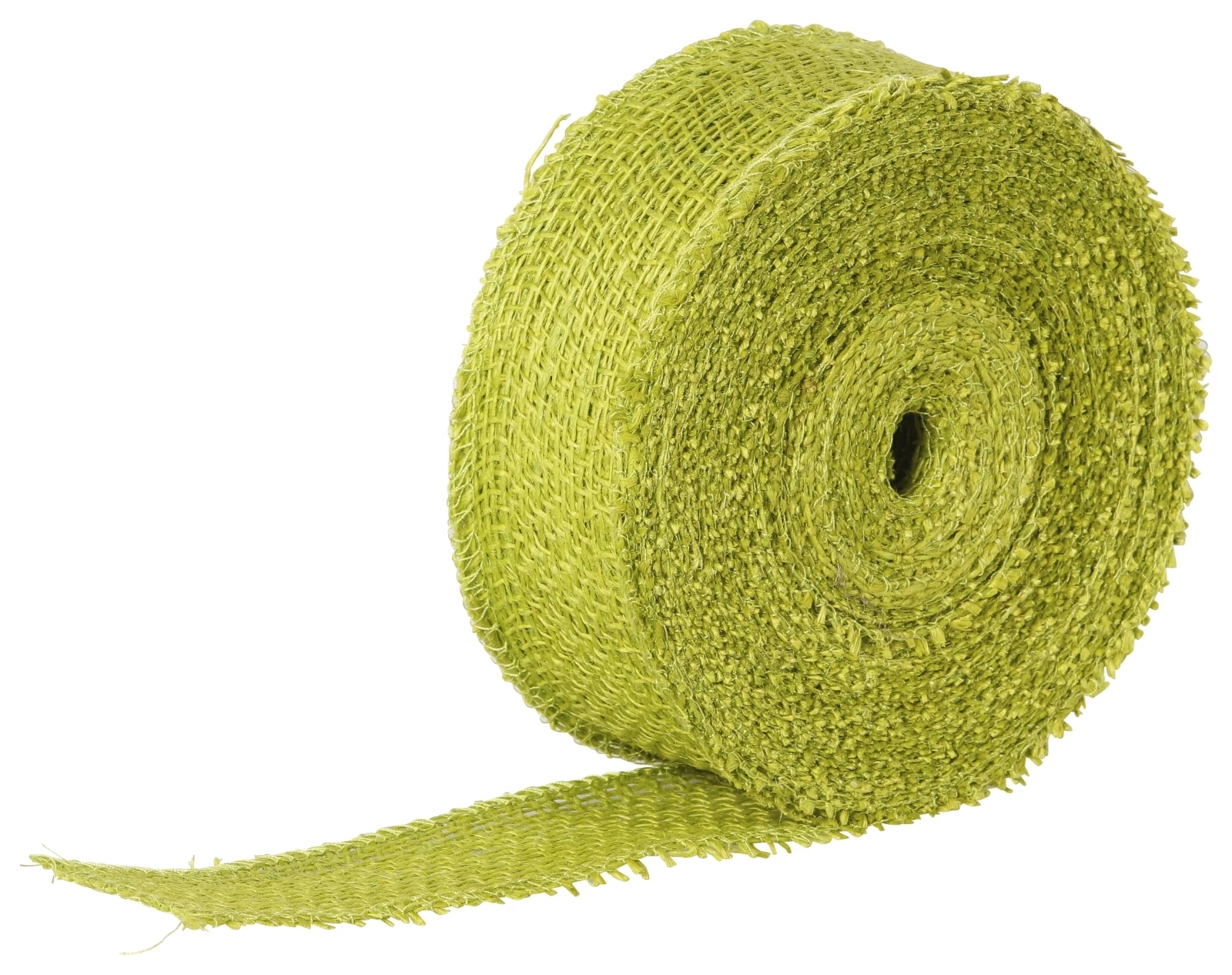 Bande jute vert clair 5 cm × 20 m