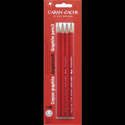 Bleistift Caran d'Ache 4 Stück