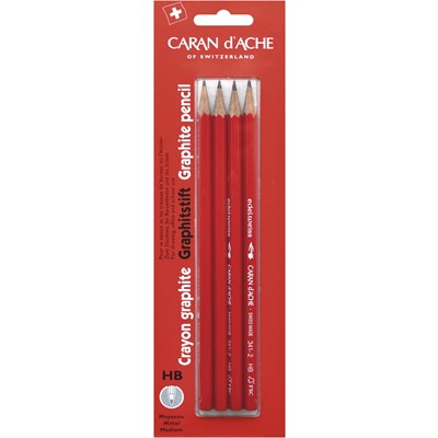 Crayon Caran d'Ache 4 pièces