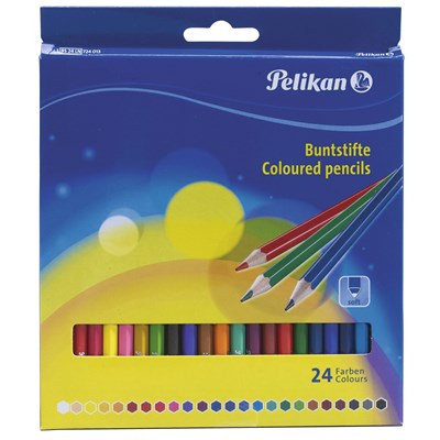 Crayon de couleur 24 pièces
