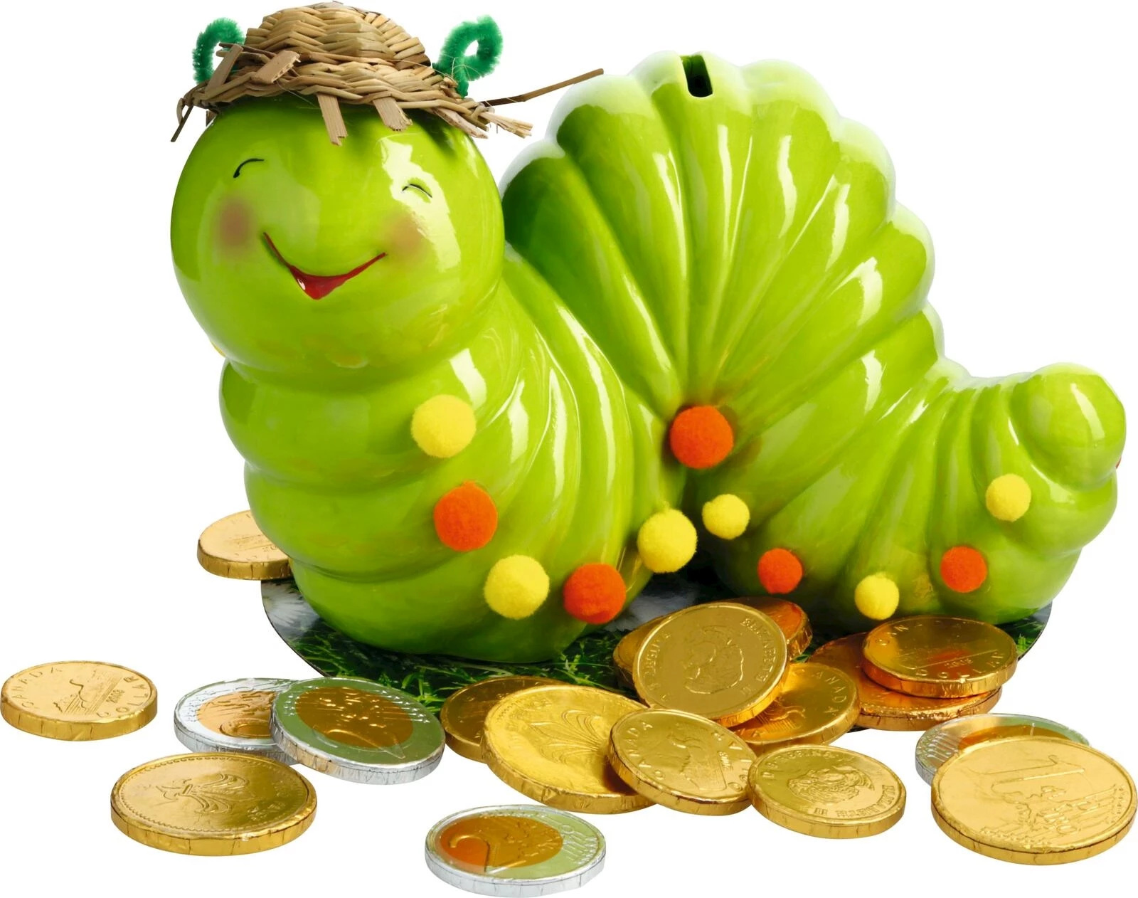 Kässeli Raupe mit Schokolade