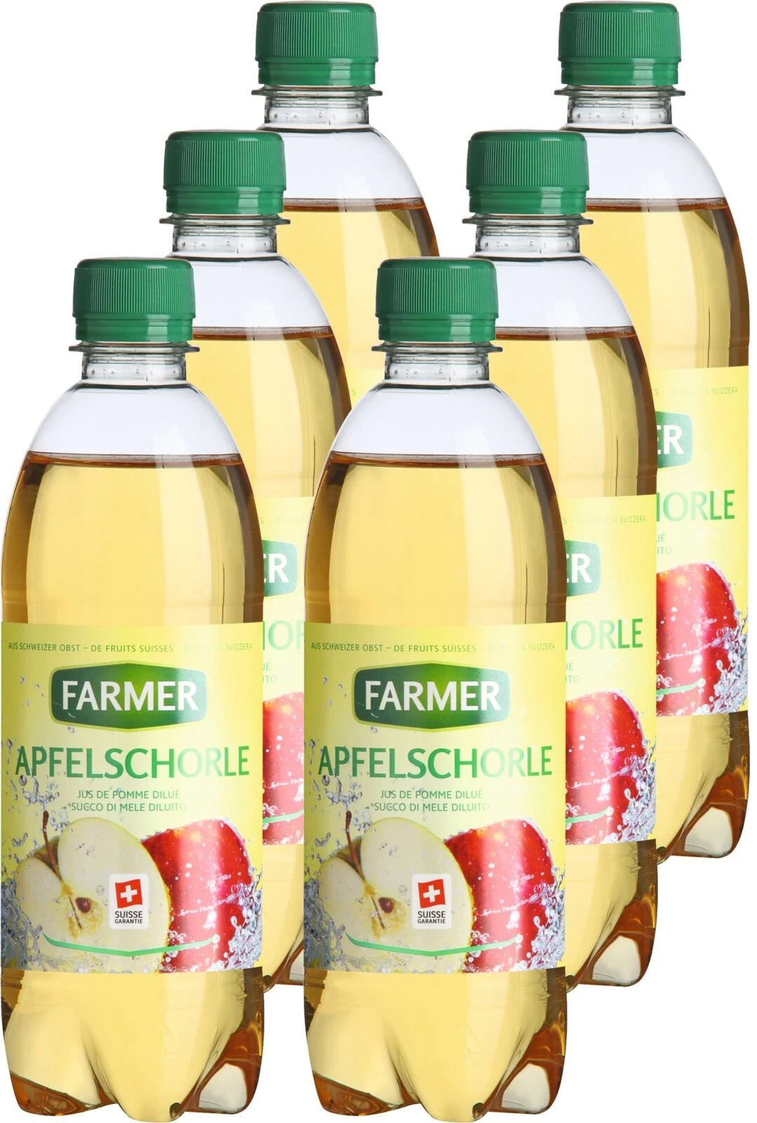 Apfelschorle Farmer 6 × 50 cl