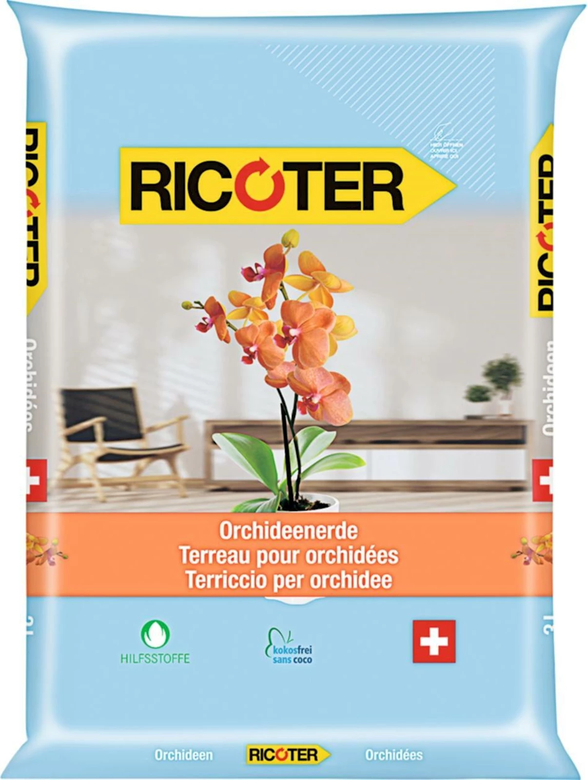 Orchideenerde 3 l Ricoter
