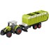 Traktor Claas mit Ladewagen