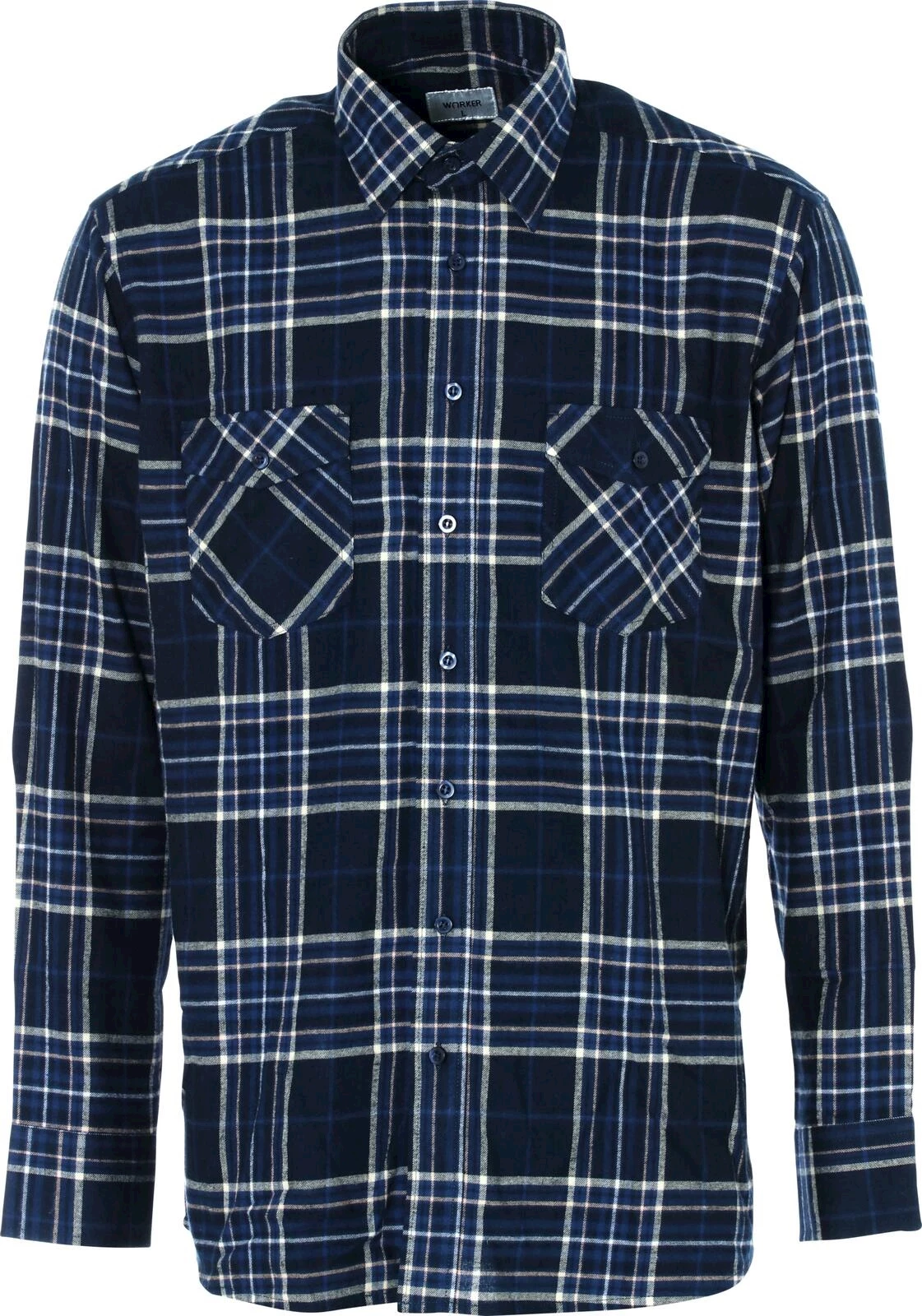 Chemise pour homme SULLEN - VEST FLANELLE BUCHERON MATELASSÉE - SCM4991_TIMB