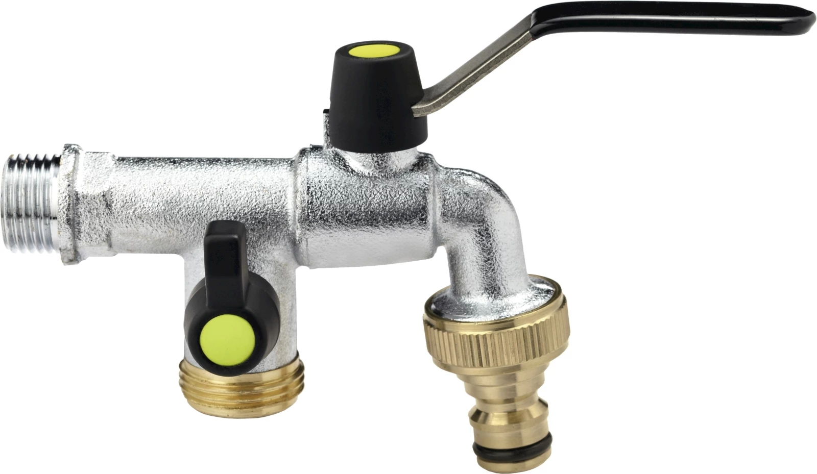 Wasserhahn aussen 2 Anschlüsse ll