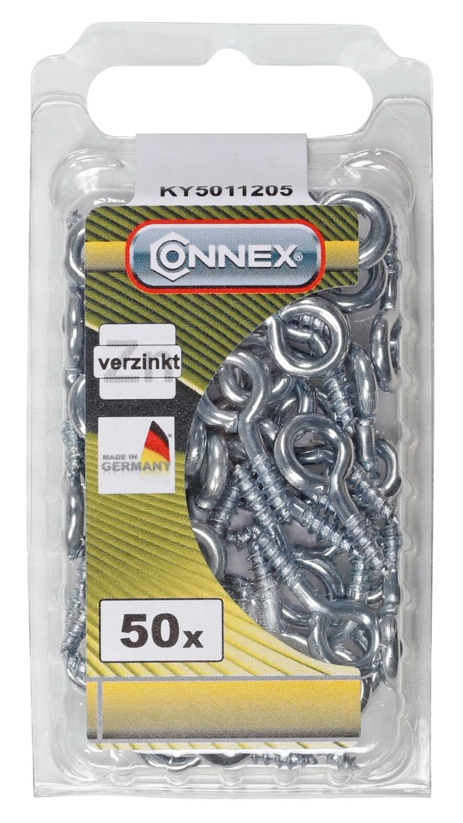 Ringschraube 3,8×25×12mm 6 Stück