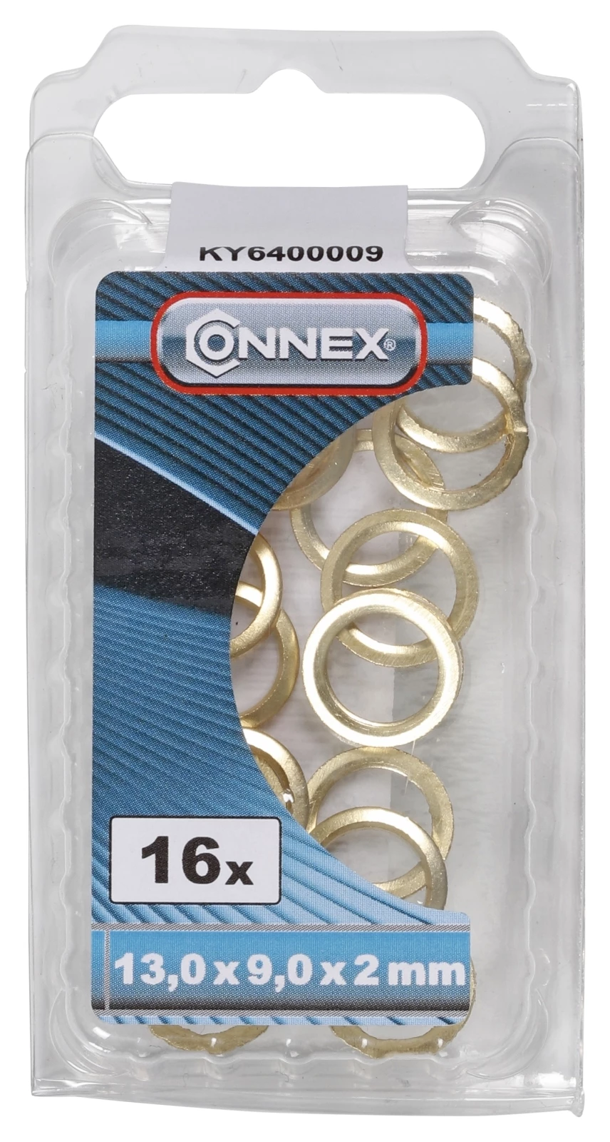 Klobenringe vern. 13×9×2mm 16 Stück