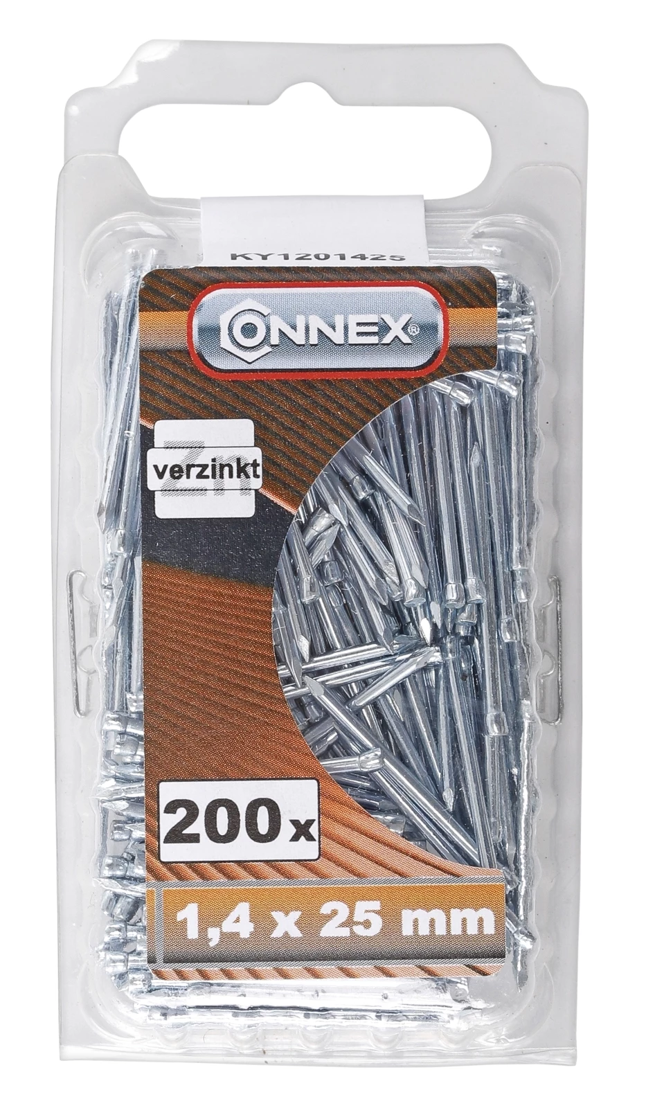 Sockelleistenstift 1,4×45mm 100 St