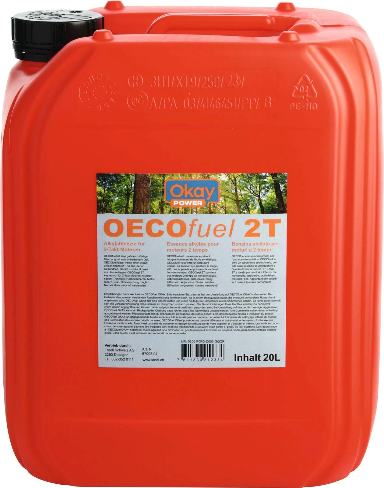 Oecofuel Okay 2 temps 20l
