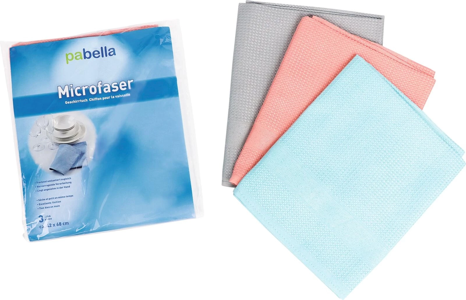 Geschirrtuch Mikrofaser 3 Stück