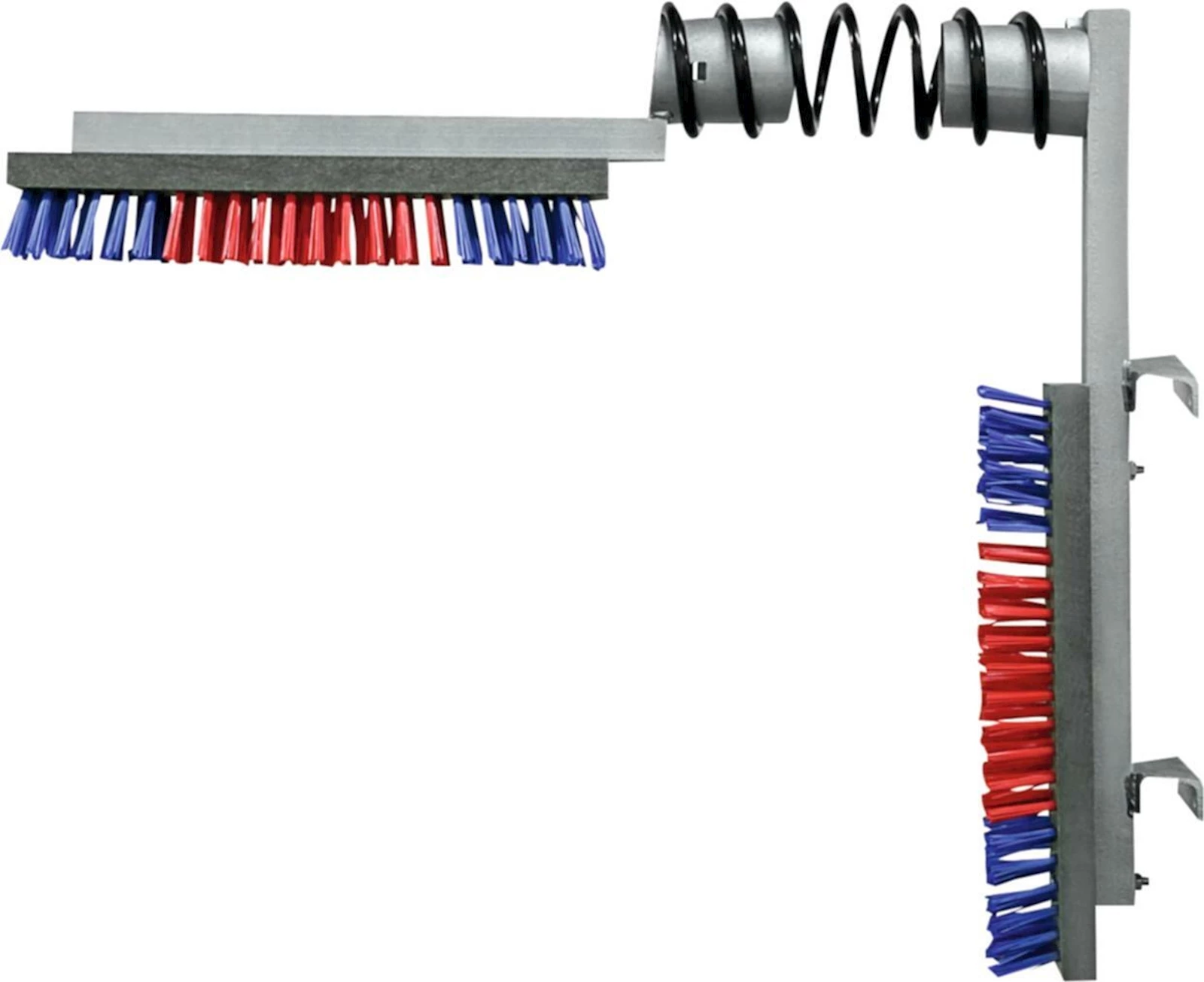 Viehbürste mit Feder