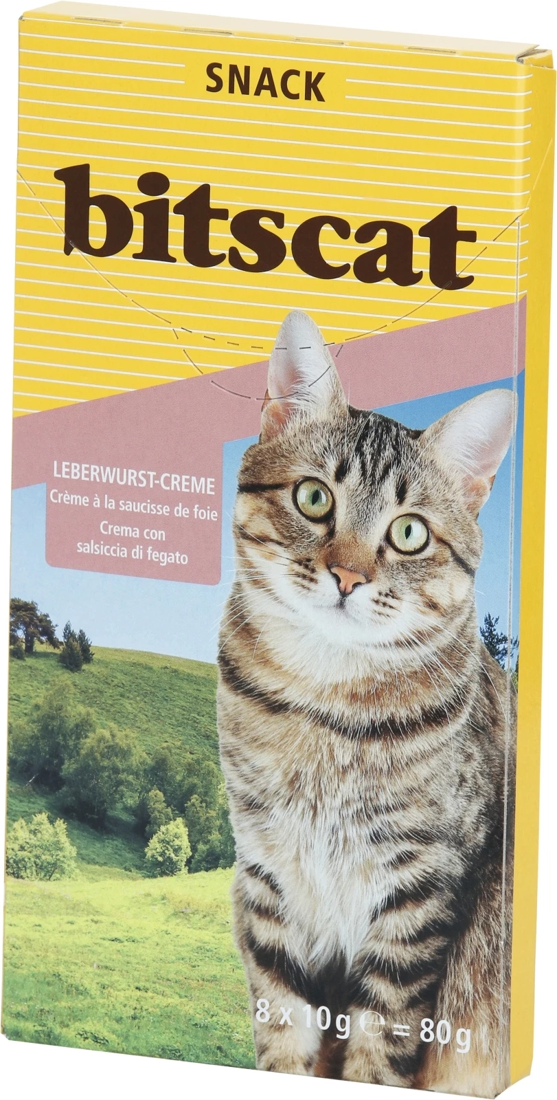 Leberwurst Creme für Katzen 8×10g