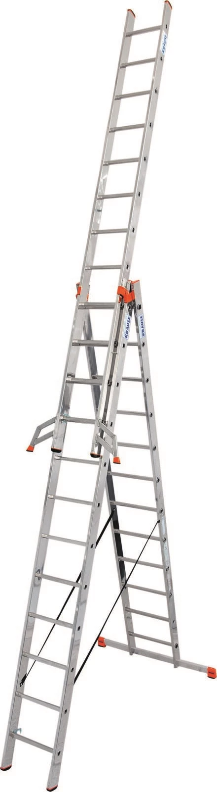 Vielzweckleiter 3 × 12 Sprossen