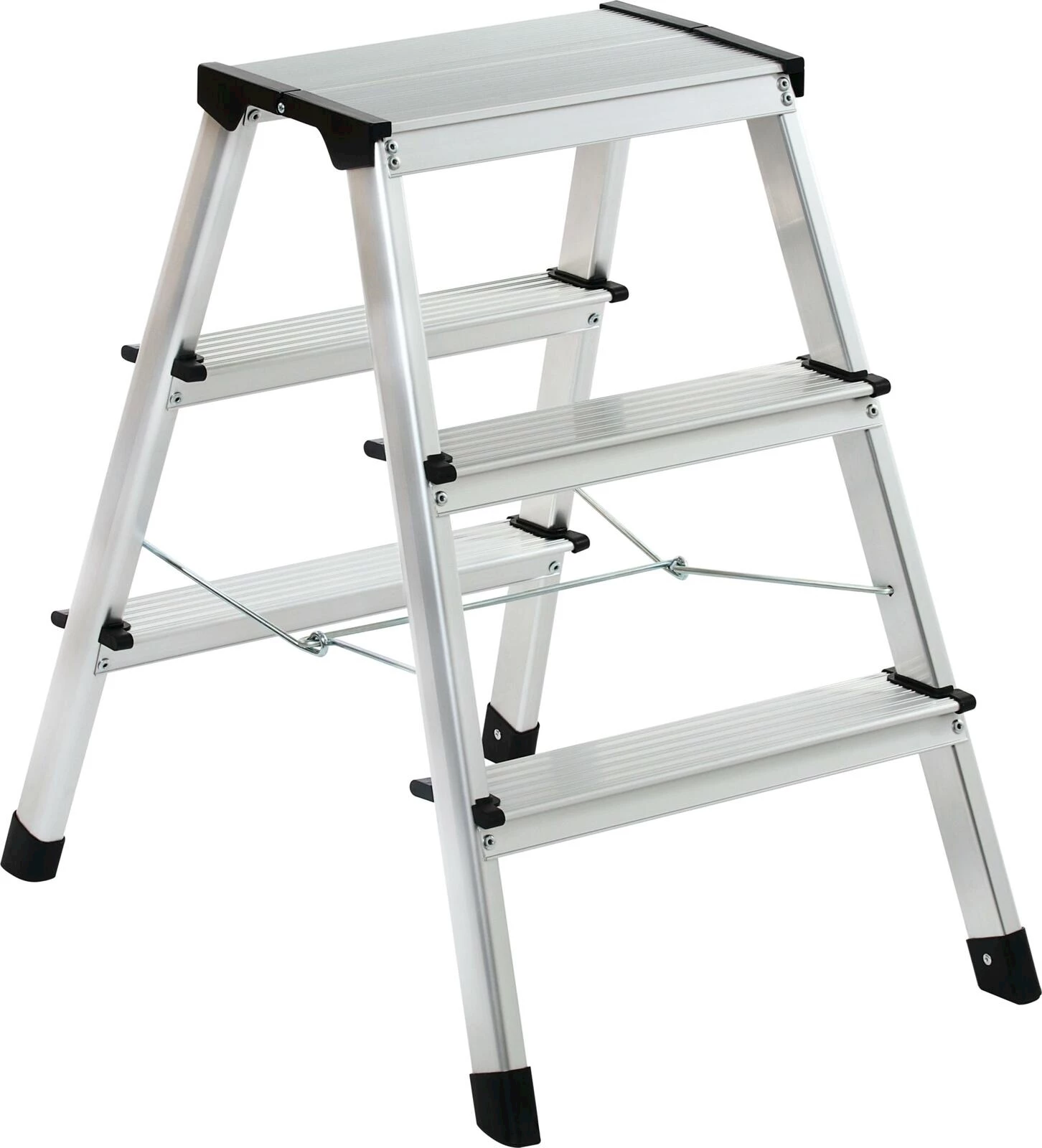 Marche pliante en alu 2 × 3 marches